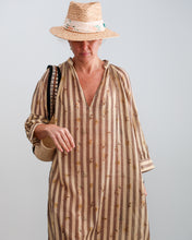 Cargar imagen en el visor de la galería, Vestido SOPHIA lime chocolate