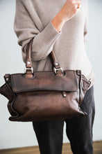 Cargar imagen en el visor de la galería, Bolso GLAMOUR FLAP marrón