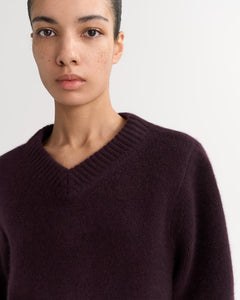 Jersey CHUNKY V berenjena