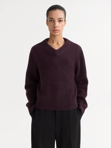 Jersey CHUNKY V berenjena