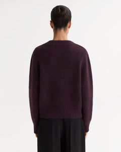 Jersey CHUNKY V berenjena