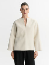 Cargar imagen en el visor de la galería, Top WOVEN ivory
