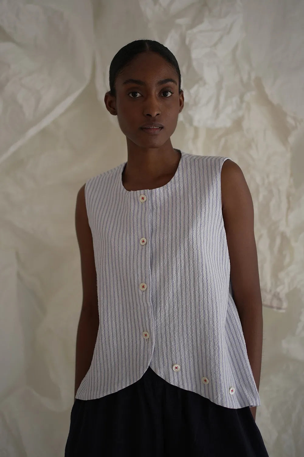 Chaleco FATIMA stripes