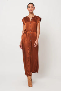 Vestido MAXI rust