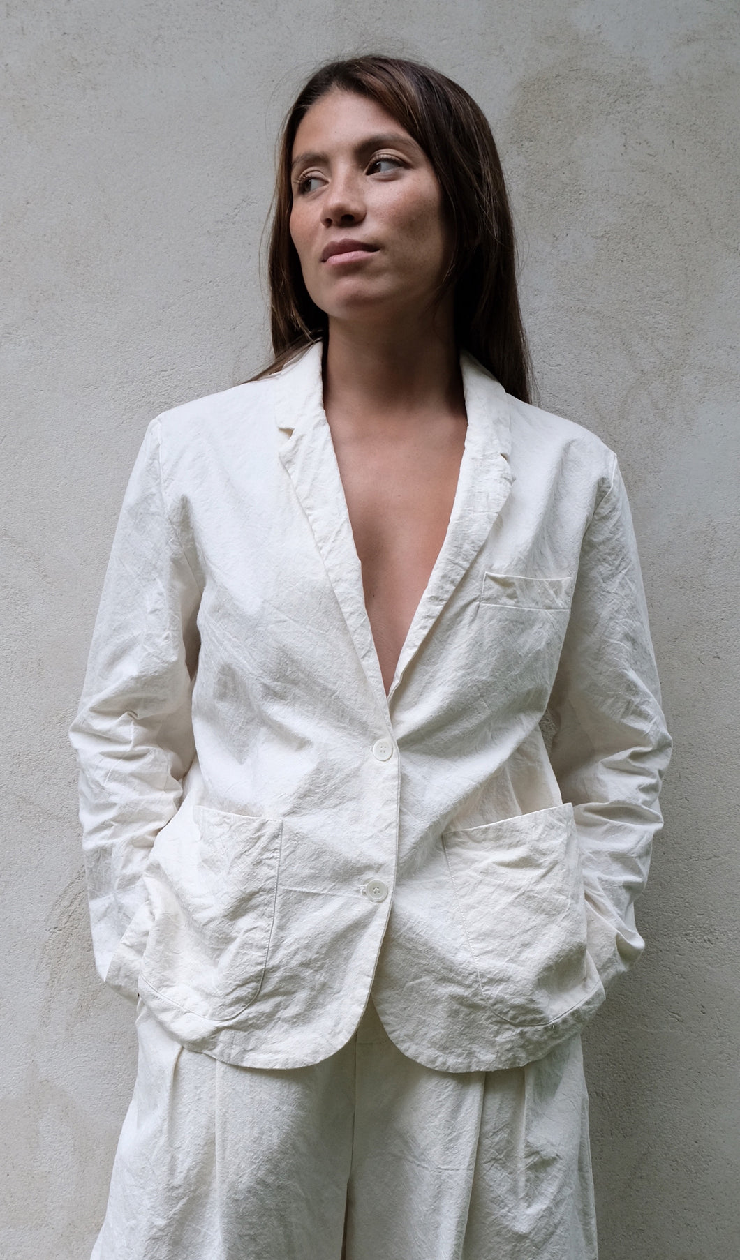 Chaqueta NUIT crudo