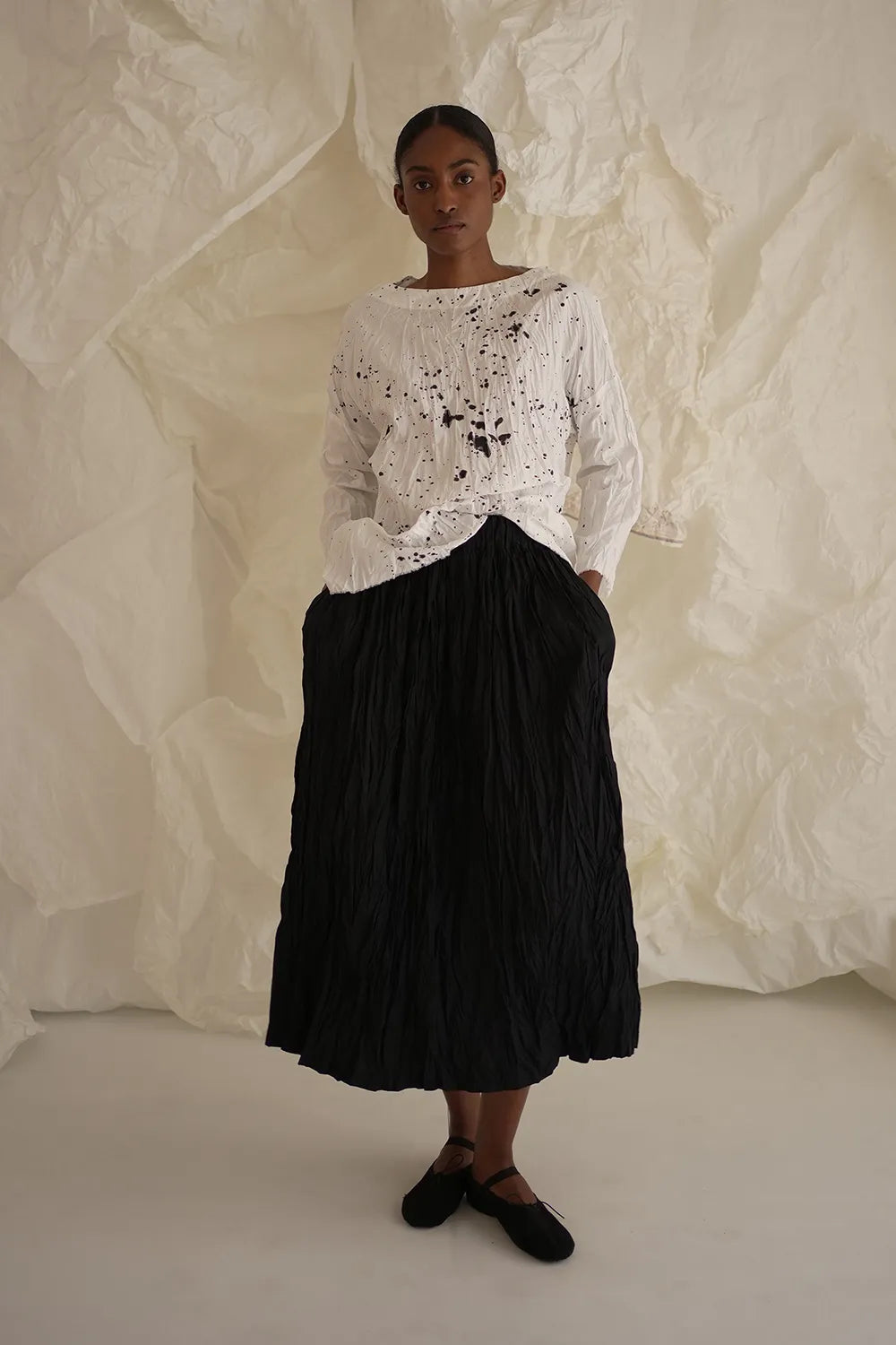 Falda PILAR negro