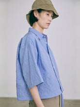 Cargar imagen en el visor de la galería, Camisa LINDA azul
