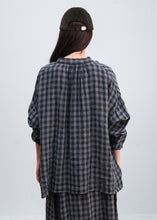 Cargar imagen en el visor de la galería, Camisa cuadros 307 carbón
