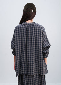 Camisa cuadros 307 carbón