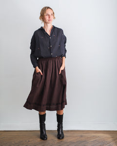 Falda GEMMA plum