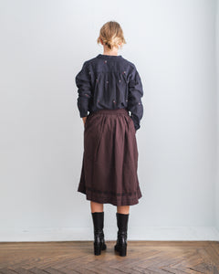 Falda GEMMA plum