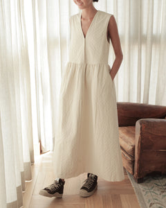 Vestido JUNGLE ecru