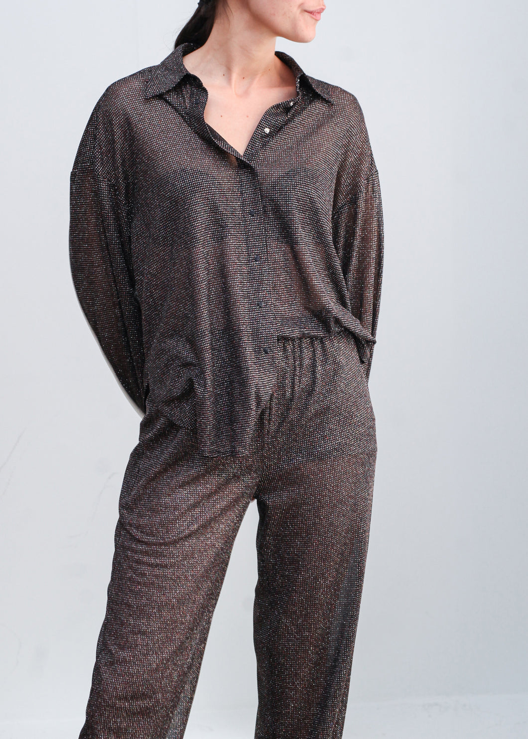Camisa BIJOU disco glitter