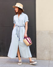 Cargar imagen en el visor de la galería, Vestido LINNET denim
