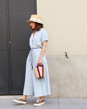 Cargar imagen en el visor de la galería, Vestido LINNET denim
