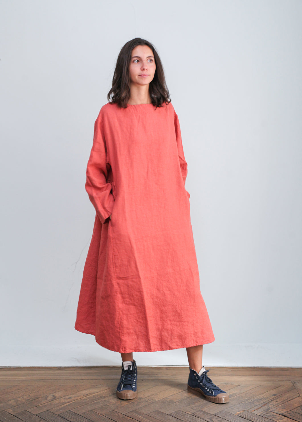 Vestido 302 coral