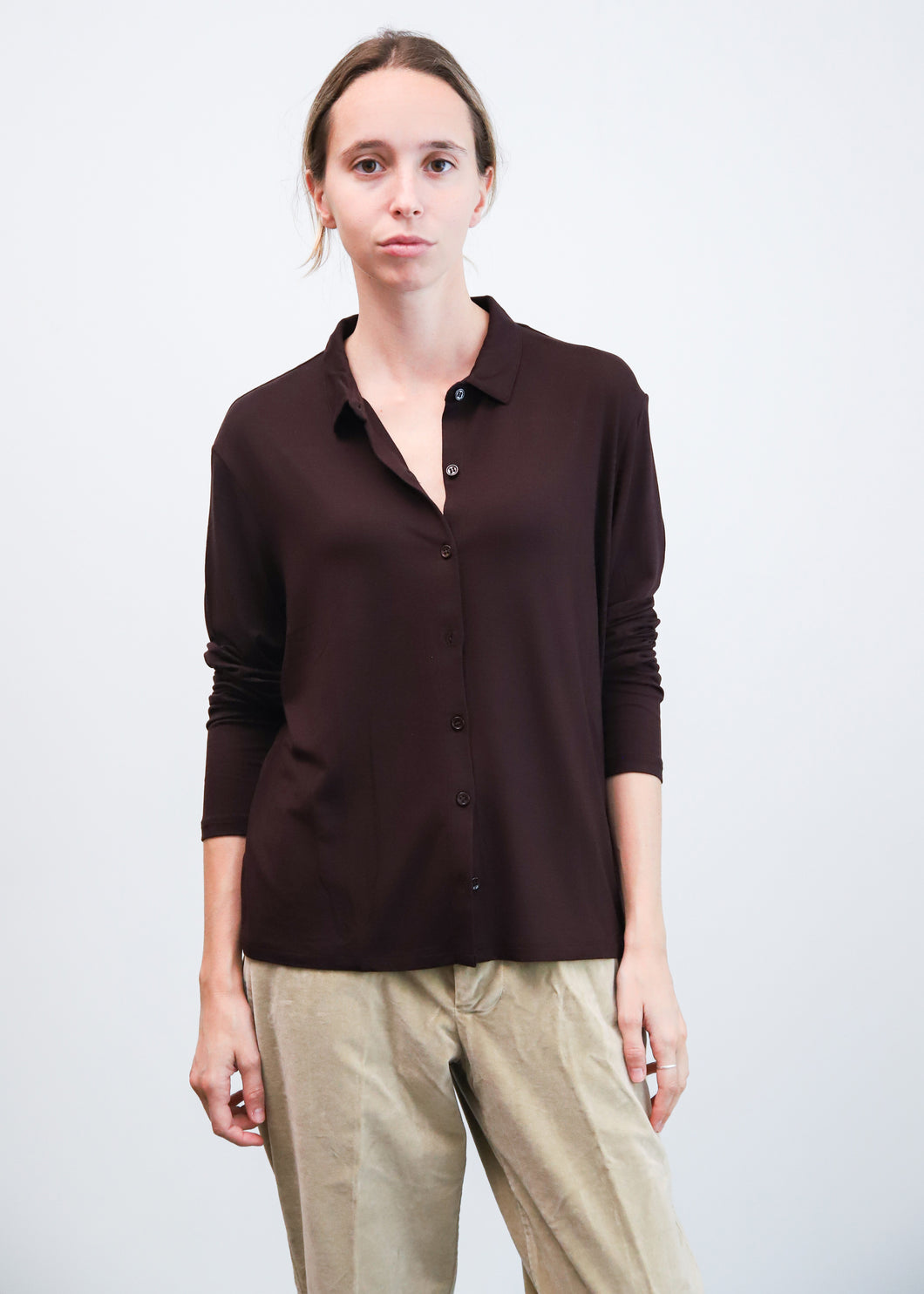 Camisa FCH154 berenjena