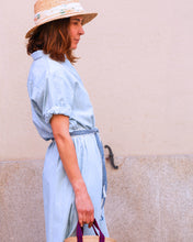 Cargar imagen en el visor de la galería, Vestido LINNET denim
