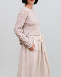 Falda OCELLE chalk