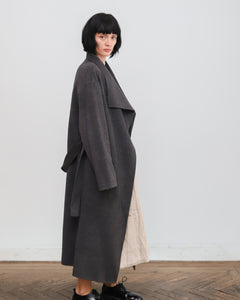 Abrigo LONG gris