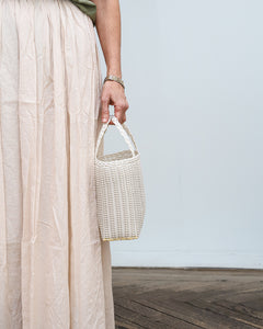 Tote BASKET blanco