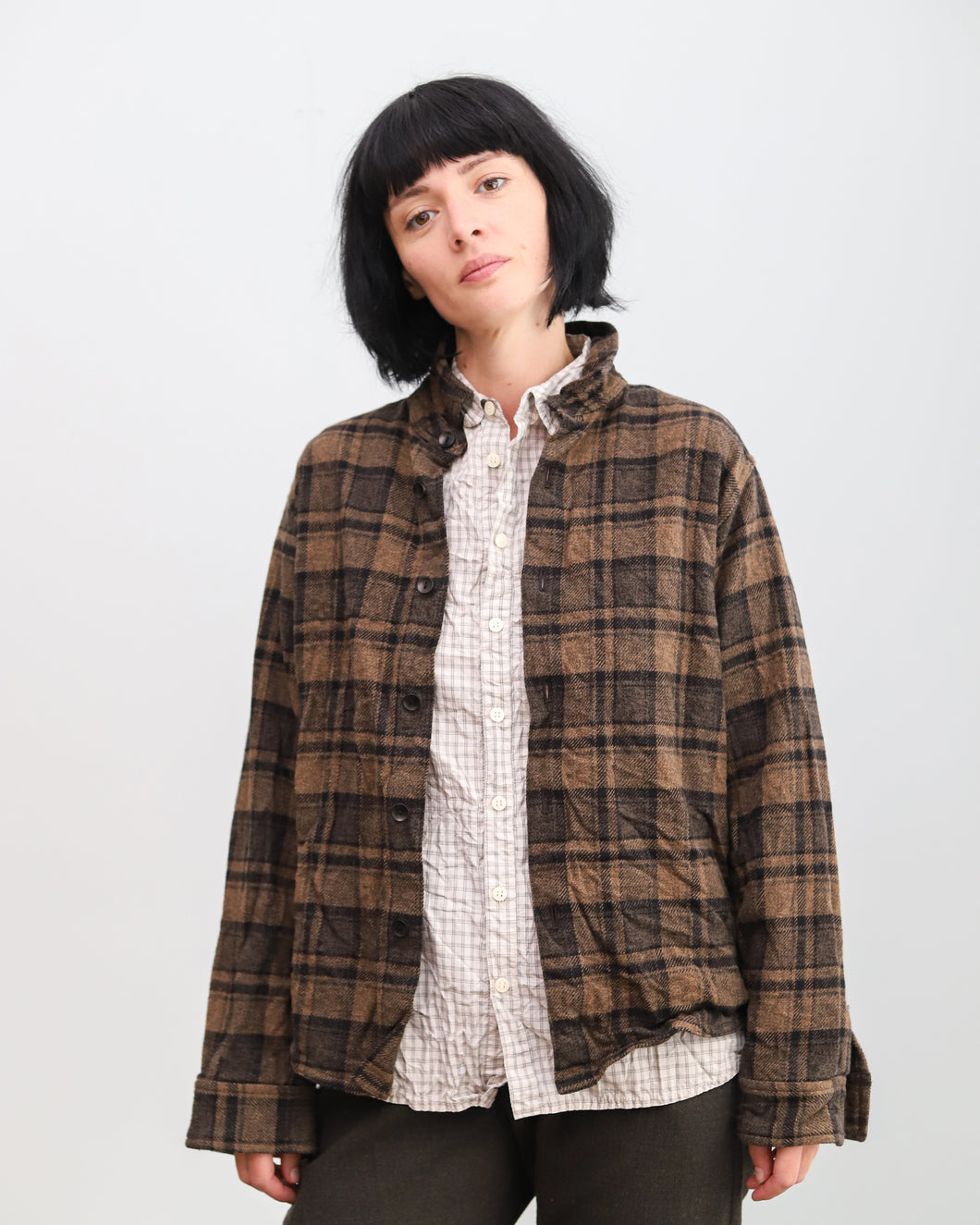 Camisa 3356 marrón