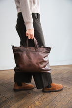 Cargar imagen en el visor de la galería, Bolso CITY TOWN marrón
