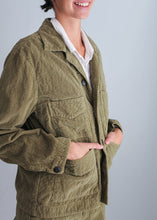 Cargar imagen en el visor de la galería, Chaqueta NEWTON textura militar

