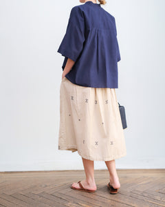 Falda MANTI sand