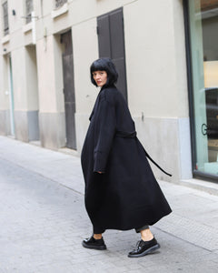 Abrigo LONG negro
