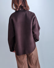 Cargar imagen en el visor de la galería, Sobrecamisa GIA marrón
