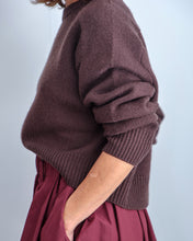 Cargar imagen en el visor de la galería, Jersey CASHMERE chocolate
