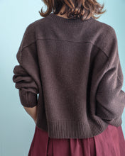 Cargar imagen en el visor de la galería, Jersey CASHMERE chocolate
