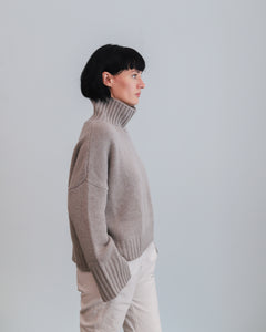 Jersey GIRLFRIEND gris topo