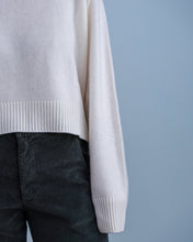 Cargar imagen en el visor de la galería, Jersey CASHMERE blanco
