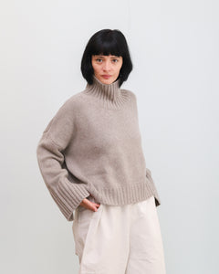 Jersey GIRLFRIEND gris topo