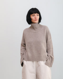 Jersey GIRLFRIEND gris topo