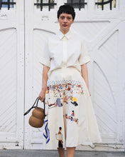 Cargar imagen en el visor de la galería, Falda CORFOU natural
