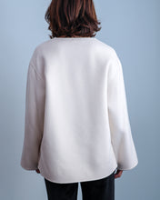 Cargar imagen en el visor de la galería, Top WOVEN ivory
