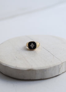 Anillo sello PIERROT black