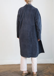 Abrigo FMA027 azul plomo