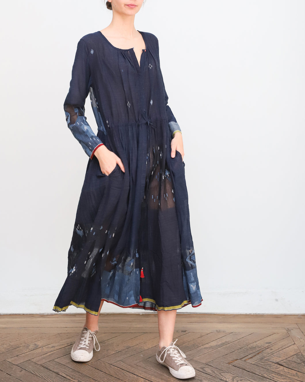 Vestido 80 índigo