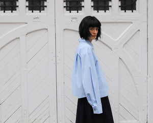 Camisa BOXY azul