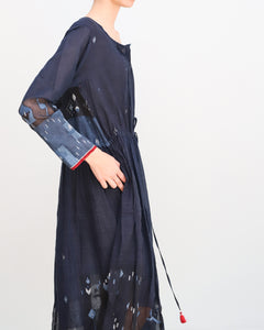 Vestido 80 índigo