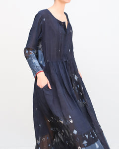 Vestido 80 índigo