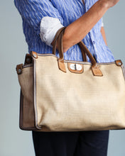 Cargar imagen en el visor de la galería, Bolso GLAM STRAW tea
