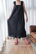 Cargar imagen en el visor de la galería, Vestido PALMA negro
