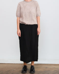 Jersey BRUSHED SHORT gris topo