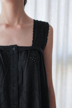 Cargar imagen en el visor de la galería, Vestido PALMA negro
