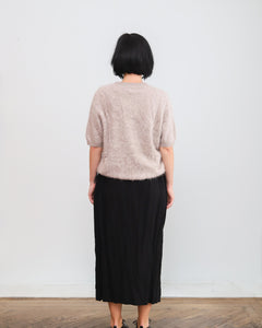 Jersey BRUSHED SHORT gris topo